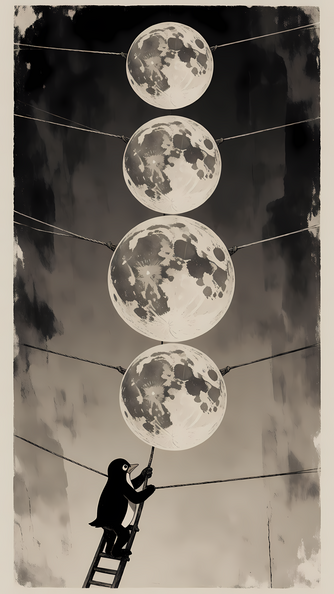 Moons Hung Like Laundry